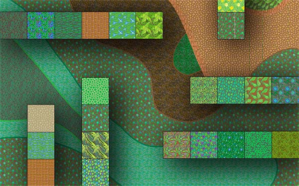Artisans Gardens Landscape Design Swatches Color